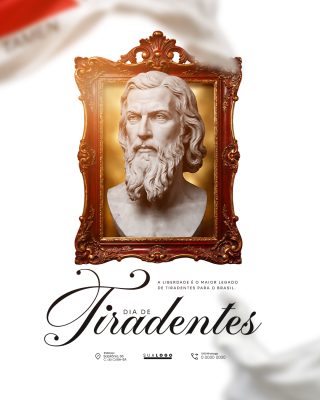 Dia de Tiradentes 21 de Abril Social Media PSD Editável