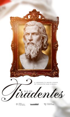 Dia de Tiradentes 21 de Abril Social Media PSD Editável