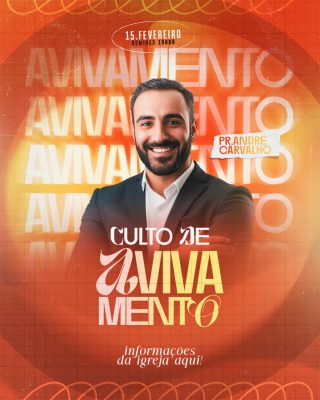 Culto de Avivamento 15 de Fevereiro com Pr