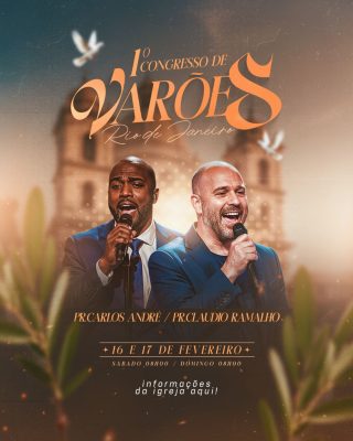 Congresso de Varões Rio de Janeiro Pr. Carlos e Pr