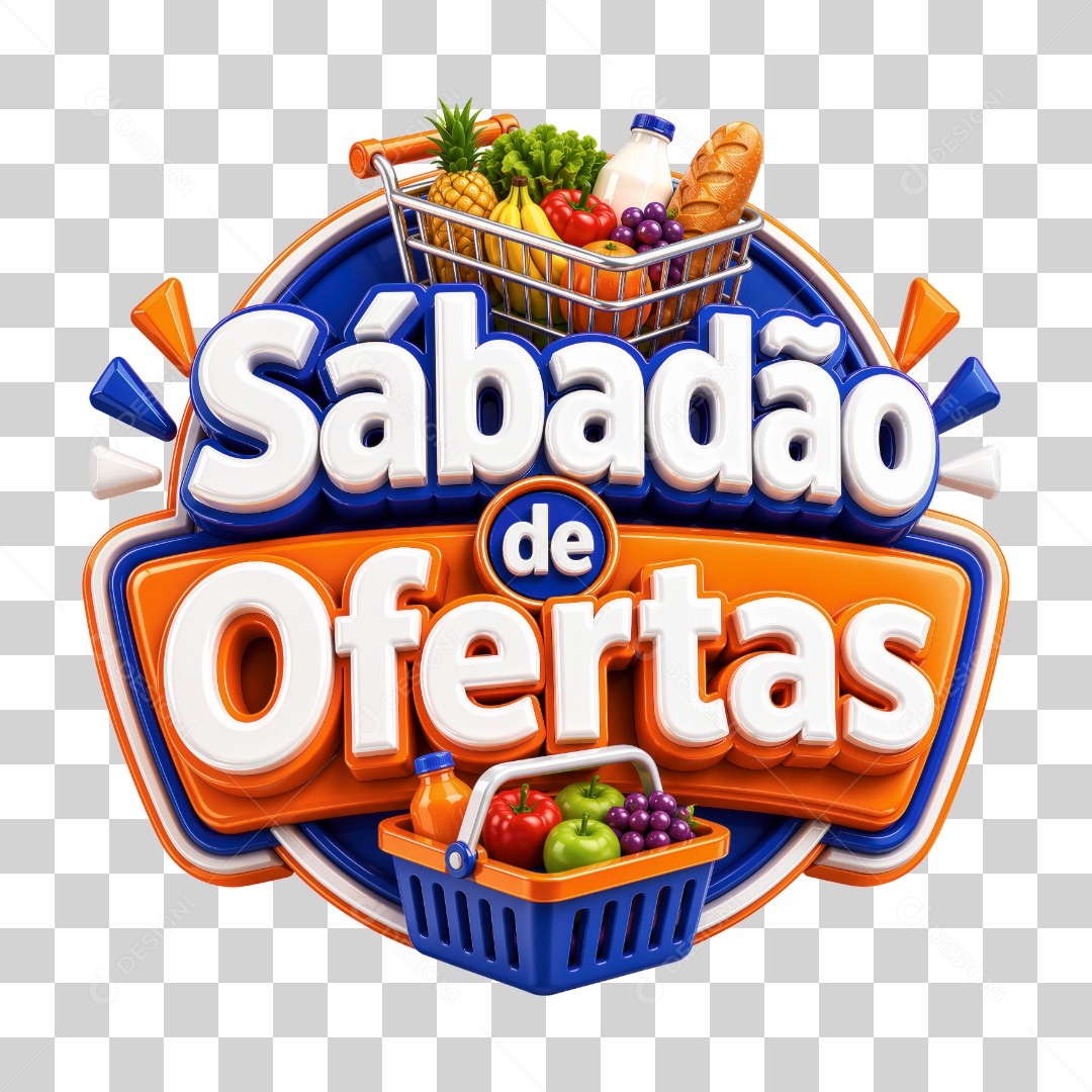 Saldão de Ofertas 3D criado por Marcos Rodrigues